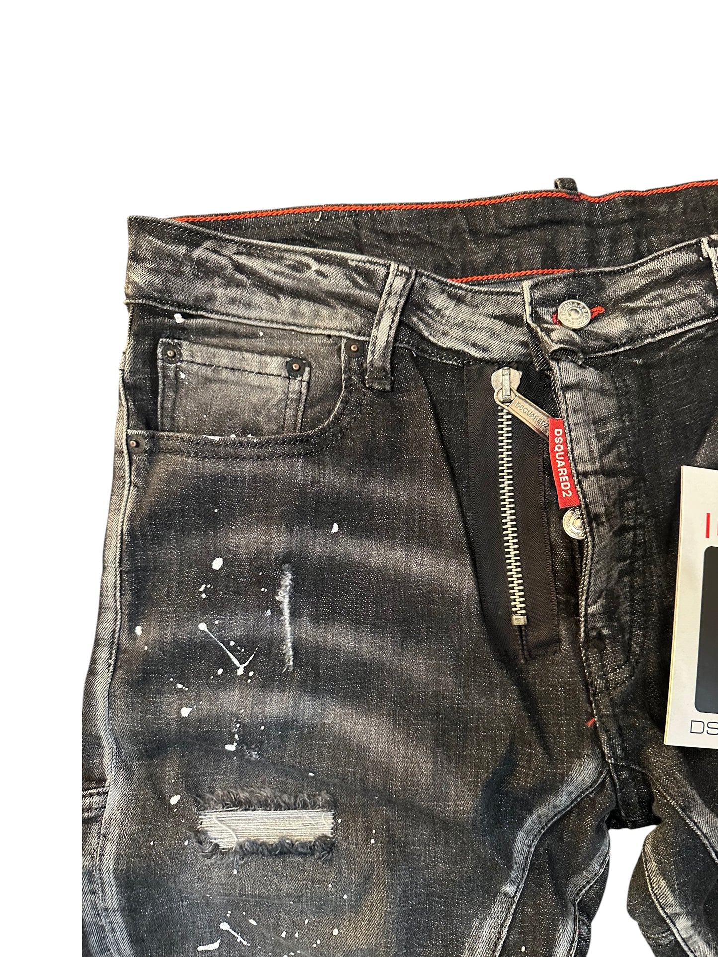 Jeans DSQUARED2 Uomo – Nero, Vestibilità Slim
