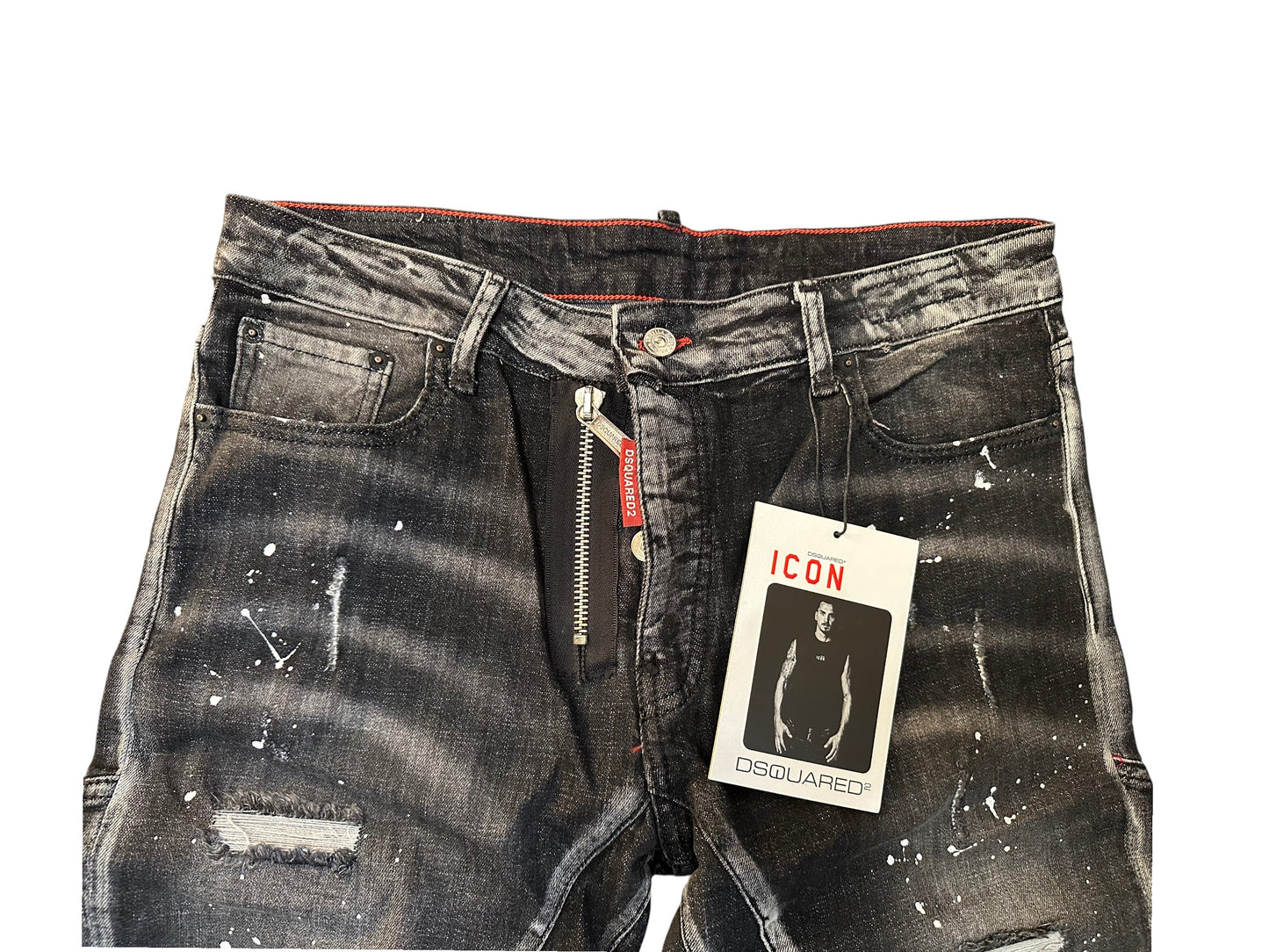 Jeans DSQUARED2 Uomo – Nero, Vestibilità Slim