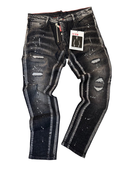 Jeans DSQUARED2 Uomo – Nero, Vestibilità Slim